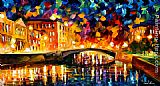 BRIDGE OVER DREAMS by Leonid Afremov